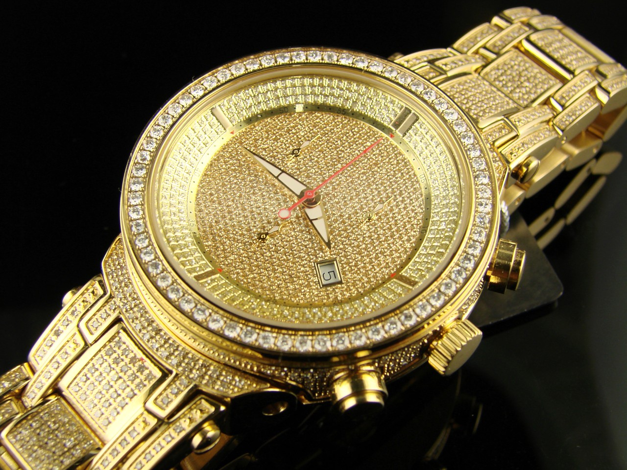 joe rodeo gold diamond watches