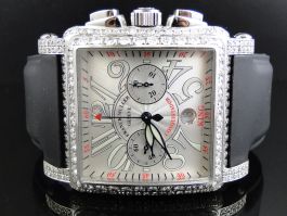 Franck Muller King Conquistador Cortez with 16.65 Ct Diamonds