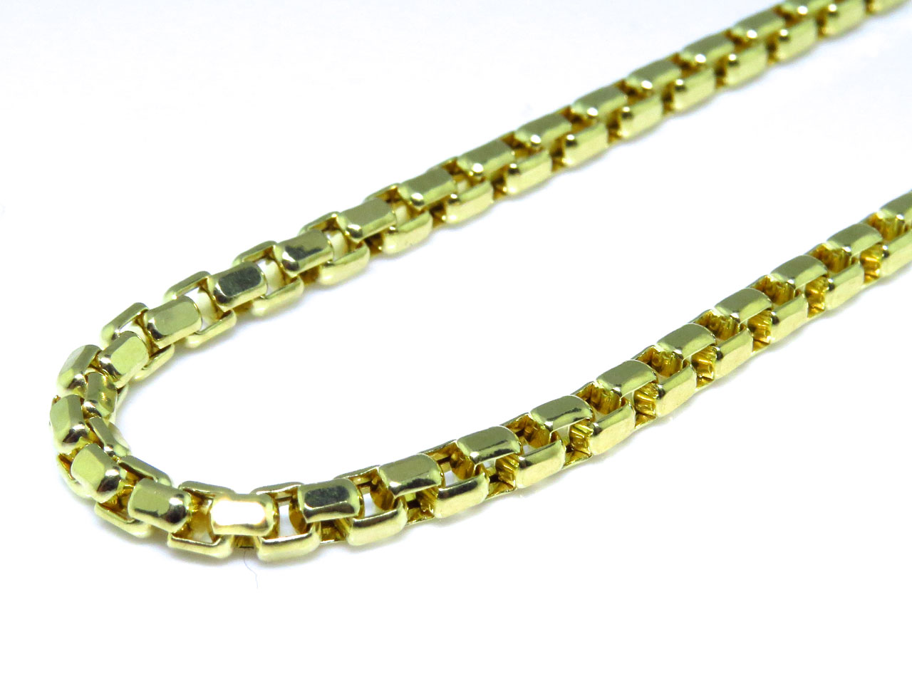 New Real 10k Yellow Gold Cable Hollow 