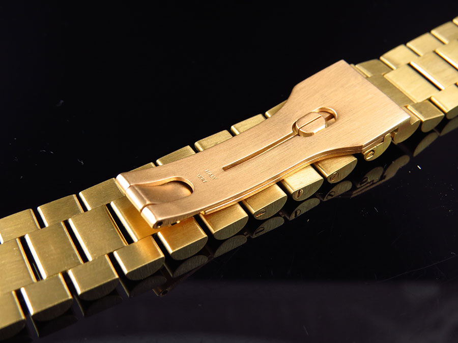 mens gold watch bands