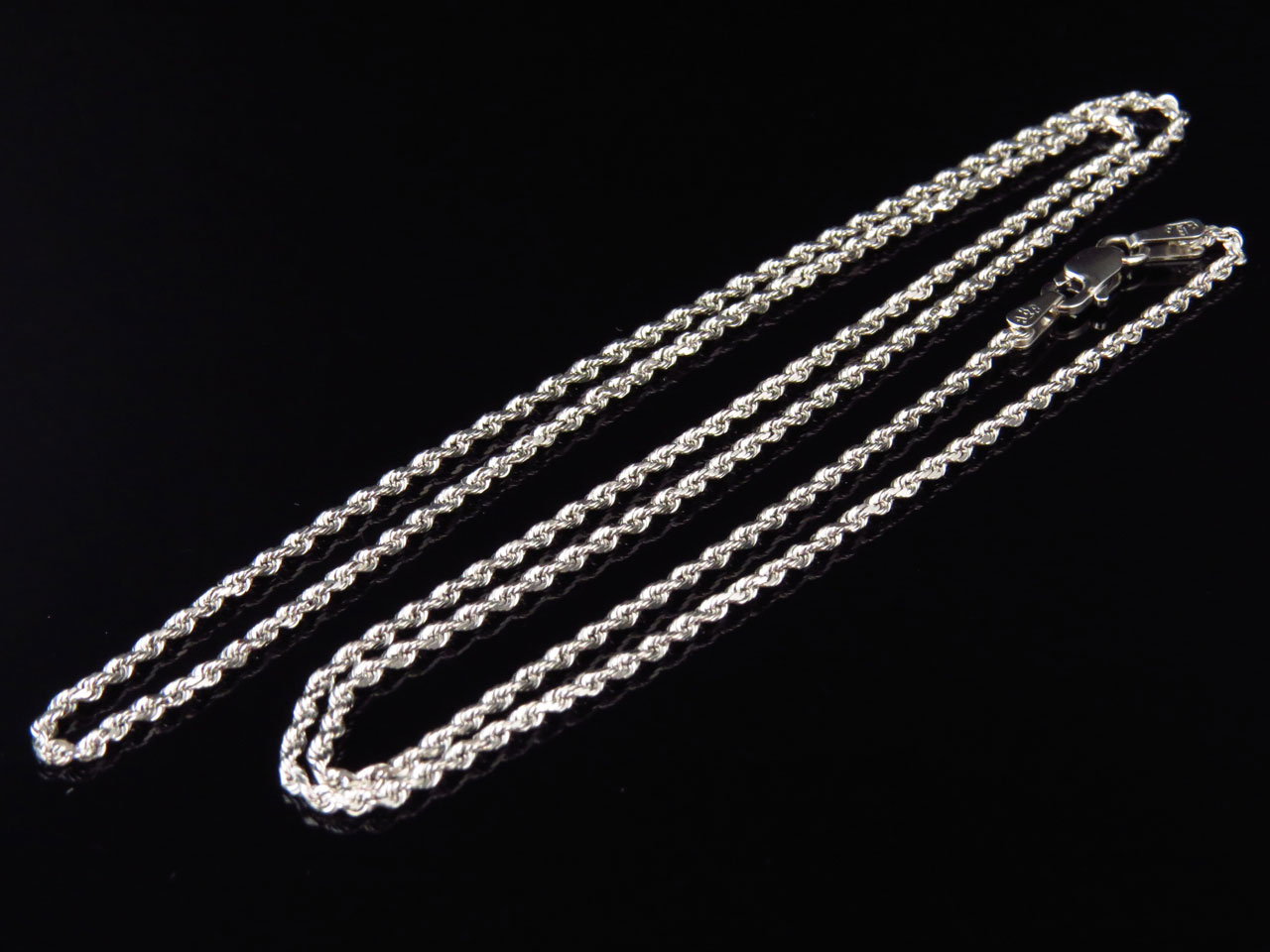 MM Solid Rope Chain Necklace 18 